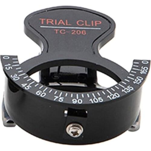 2PCS Trial Frame Clip Lens Frames Optometry Single Eye Optical Test Frame Stand