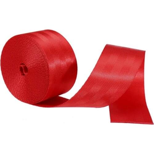 Car Seat Belt Strap Thick Car Seat Strap Seat Belt Harness Backpack Straps Fashion Color Ribbon universial Auto accessiores