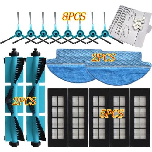 Roller Main Roller Side Brush Hepa filter for Cecotec Conga 3090 Robot Vacuum Cleaner Replacement Parts Air Filter Mop Cloth