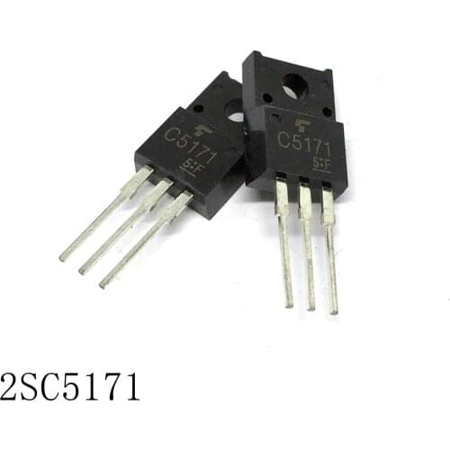 Power amplifier transistor 2SC5171 TO-220F 2A/180V 10pcs/lots new in stock