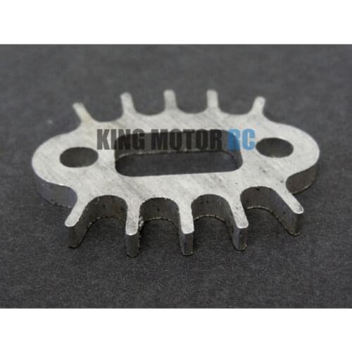 King Motor 4mm Exhaust Spacer (X-port) Fits HPI ajia 5B SS 5T 2.0 SC Rovan