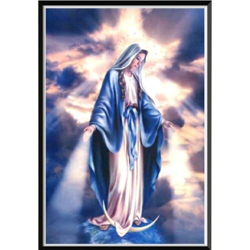 2021 New 5D crystal Round diamond painting DIY diamond painting embroidery Home Decor dimond mosaic religious for people gift