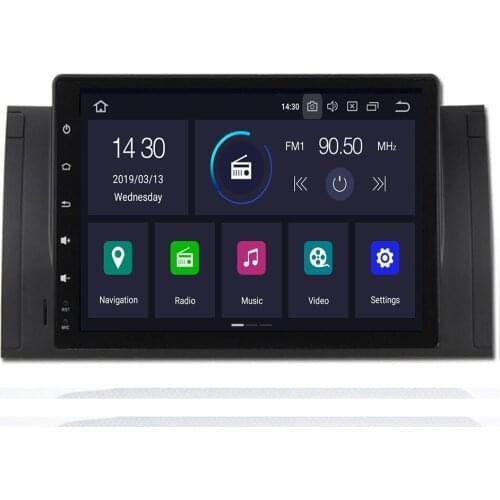 Android 10.0 4GRAM 64GROM Octa Core Car Multimedia Player GPS Map RDS Radio DVR recorder wifi BT For BMW E39 E53 X5 DSP IPS