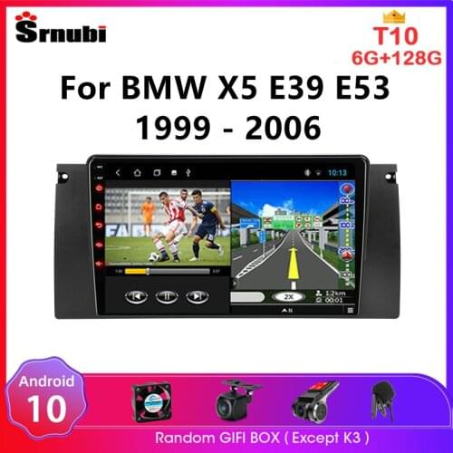 Android 10 2 Din Car Radio Stereo speakers For BMW X5 E39 E53 1999 - 2006 Multimedia Video audio Player Navigation GPS Head Unit