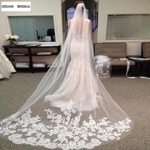 Свадебные длинные фаты DREAM BRIDALS China At AliExpress
