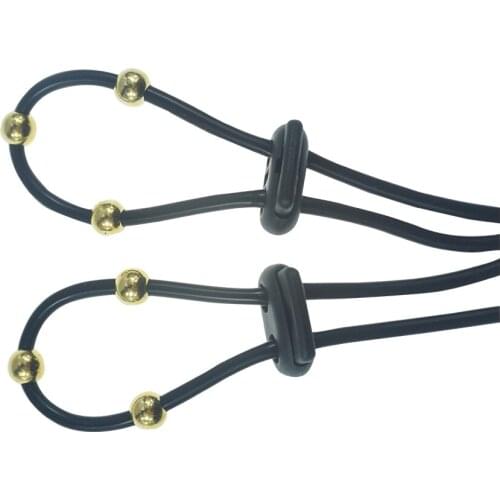 Electric shock adjustable silicone cock Ring delay ejaculation Penis extender electro stimulation medical themed male sex toys