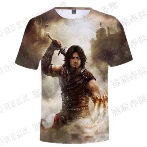 Prince of Persia The Sands of Time t-shirt for men Summer 3D print Casual Boy Girl Kids Oversized t shirts Fashion Mens clothes