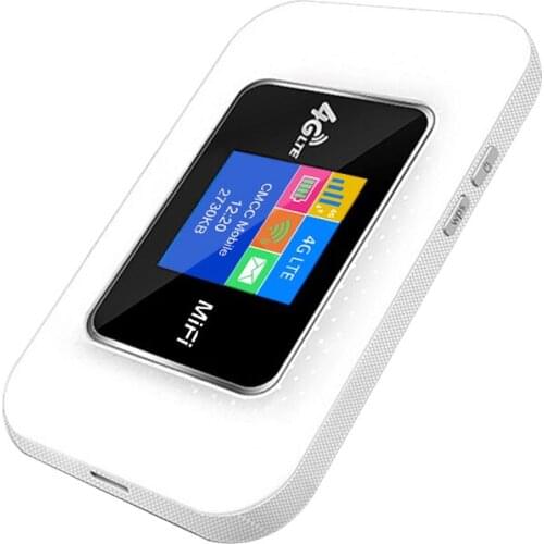 ALLINGE D921 2100mAh 4G Lte Pocket Car Mobile Wifi Hotspot Wireless Broadband Unlocked Modem Router With Sim Card Slot