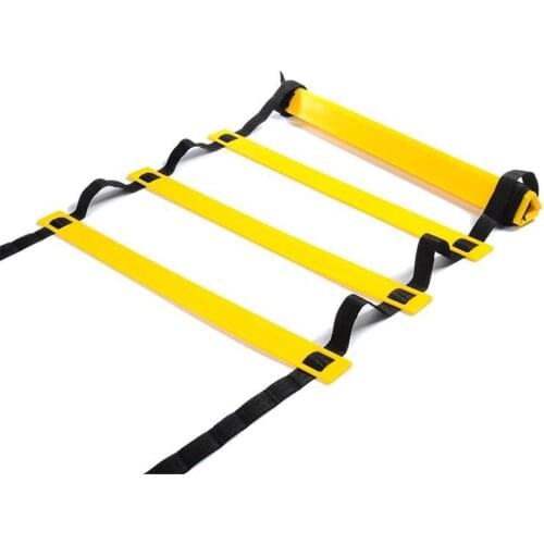 Agility Speed Ladder Stairs Nylon Straps Tabular Ladder for Football Training and Sense of Fitness Workout 50*3.8*0.2cm