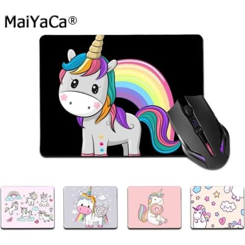 Maiyaca Top Quality cute cartoon unicorn Customized laptop Gaming mouse pad Top Selling Wholesale Gaming Pad mouse