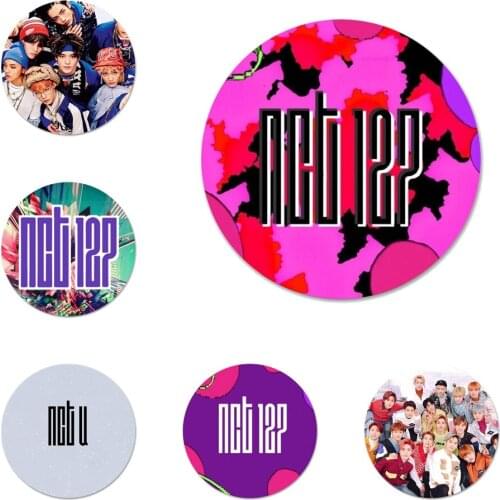 NCT 127 Kpop Boy group Icons Pins Badge Decoration Brooches Metal Badges For Clothes Backpack Decoration 58mm