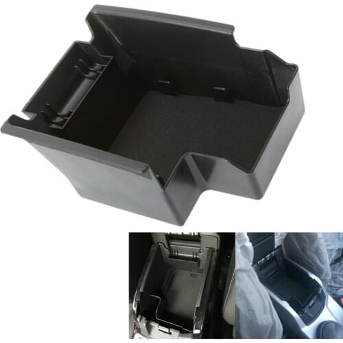 ARMREST STORAGE BOX CENTER CONSOLE TRAY FIT FOR FORD ESCAPE KUGA 2013-2015 2014