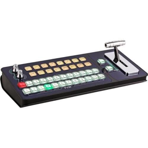 Vmix Controller T-bar Control Switcher Switching Station Panel Live Console Education Recording Broadcasting Guide Keyboard