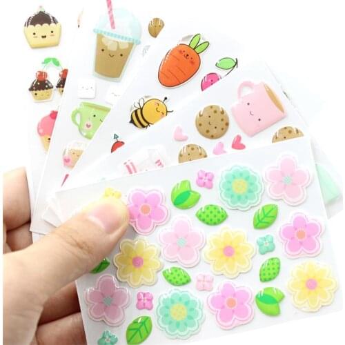 KSCRAFT Cartoon Sugar Sprinkles Self- adhesive Enamel Dots Resin Sticker for Scrapbooking/ DIY Crafts/ Card Making Decoration