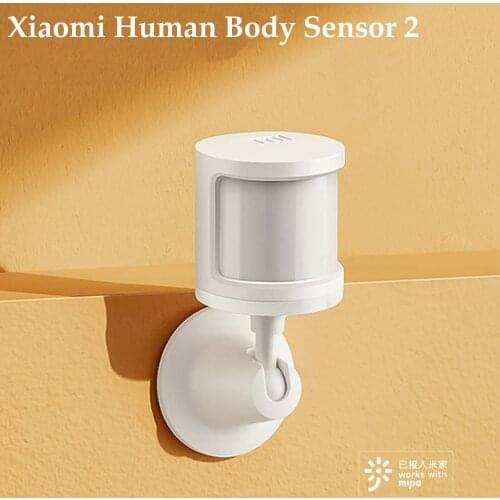 In Stock Xiaomi Human Body Sensor 2 with Holder Body Movement Monitor Intelligent Linkage Work with Mijia APP for Smart Home