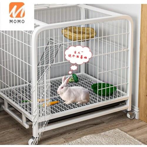 Rabbit Cage Home Villa Large Large Free Space Indoor Rabbit Cage Rabbit Nest Special Breeding