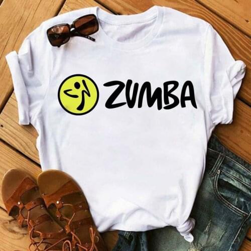 Women Zumba Dance Hip Hop T Shirts Harajuk Graphic Print Tees Tops Summer Fashion Short Sleeved T-shirt Girl,Drop Ship