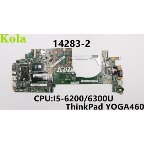 01HY655 01EN326 01EN118 For Lenovo Thinkpad P40 YOGA 460 With I5-6200/6300U Mainboard 14283-2 448.05107.0021 100% fully tested