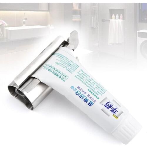 1pc Toothpaste Dispenser Facial Cleanser Squeezer Clips Device Toothpaste Tube Squeezer Press Home Bathroom Kitchen Mascarillas