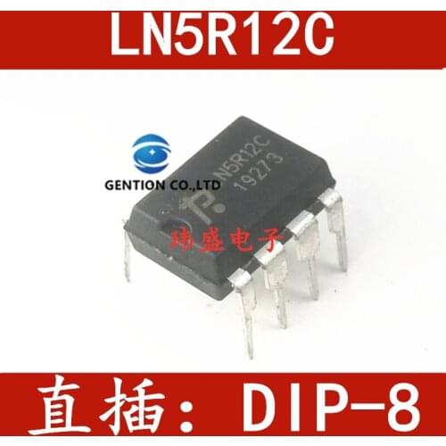 10PCS LN5R12C DIP-8 LN5R12 electromagnetism power management chip in stock 100% new and original