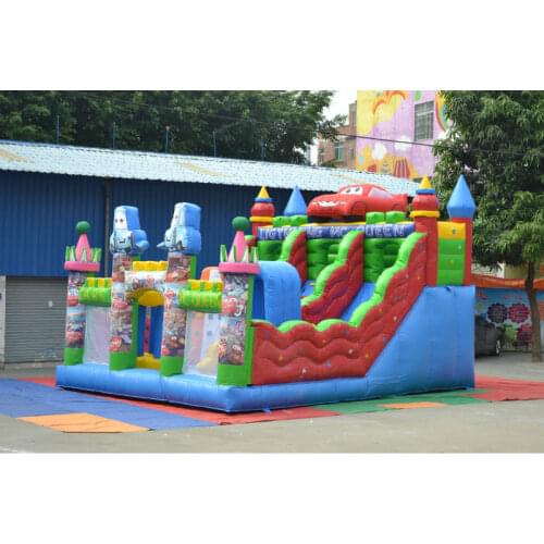 2019 slide party games Inflatable slides, bouncy castles, inflatable childrens toys, customized