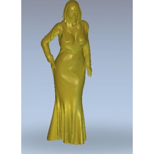 3d model relief for cnc or 3D printers in STL file format Lady28