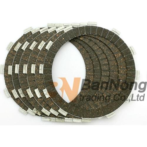 6 pcs Motorcycle Clutch Friction Plate For HONDA CB400 Super Four CB400AD CB400F CB400S CB400SA CB400SAD CB400SF CBR600F