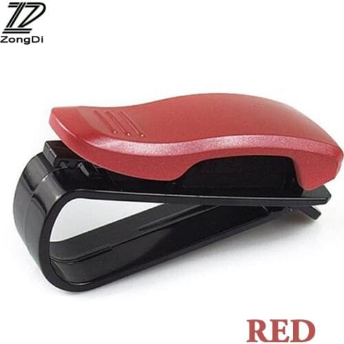 ZD 1Pcs car glasses folder S-type Glasses / Paper clip for Mazda 3 6 CX-5 Suzuki Grand Vitara SX4 Mitsubishi ASX Lancer 10 2017