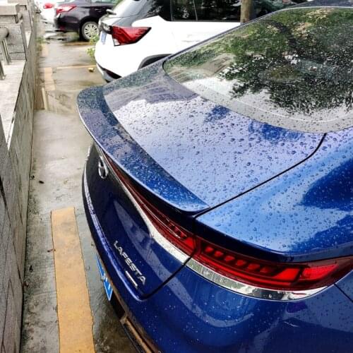 Charm2021 Fit For Modern Fista Specially Modified Non Perforated Baking Paint Decorative Pressure Tail High Configuration with t