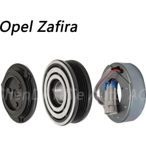 Auto Air Conditioning Compressor Clutch Assembly For Opel Zafira For Delphi CVC Compressor PV5 110mm 35BD5020