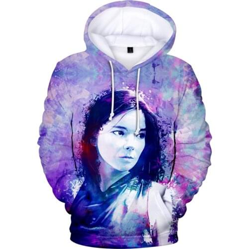 2020 Hot Sale Bjork 3D Hoodies Men/women Autumn/Winter Fashion Hip Hop Hoodie Cool Sweatshirt 3D Print Bjork Unisex Sweatshirts