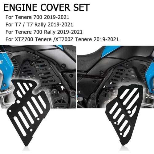 NEW Motorcycles Accessorie Engine Cover Protection Kit For Yamaha TENERE 700 Tenere 700 T7 Rally XTZ700 XT700Z Tenere 2019-2021