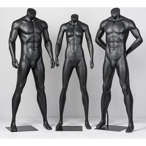 New Style Headless Men Mannequin Male Full Body Model Customized