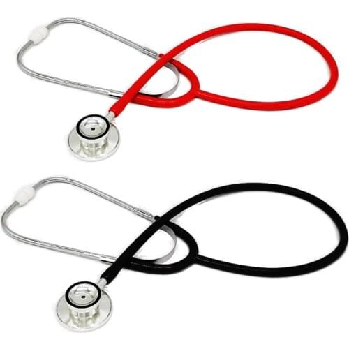 44mm Portable Dual Head Stethoscope Doctor Medical Professional Cardiology Medical Equipment Device Student Vet Nurse