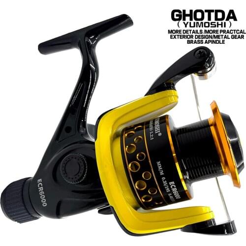 Fishing Spinning Reel Rear Brakes Carp Fishing Tackle Metal Spool Fishing Reels