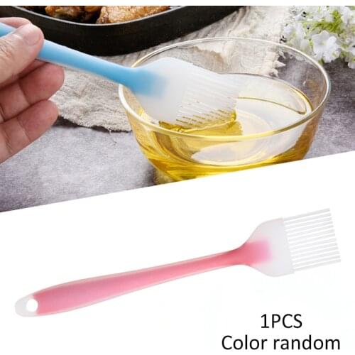 Random Color Silicone Oil Brushes BBQ Grill Brush Meat Cake Butter Baking Tool For Pastry Cooking Kithen Supplies