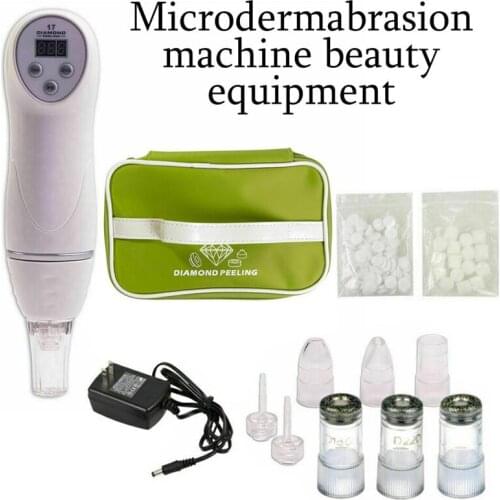 Face Suction Blackhead Acne Remover Diamond Dermabrasion Scar Wrinkle Remover Face Pore Cleaner Skin Care Peeling Beauty Device