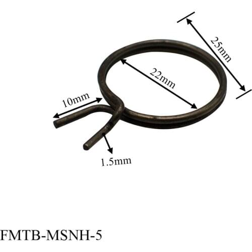 Steel coil lock spring for door handle replacement outer diameter 25mm