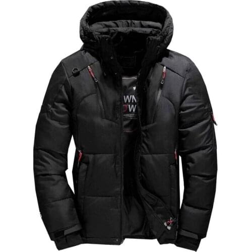 High Quality 90% White Duck Thick Down Jacket Men Coat Snow Parkas Male Warm Brand Clothing Winter Down Jacket Outerwear