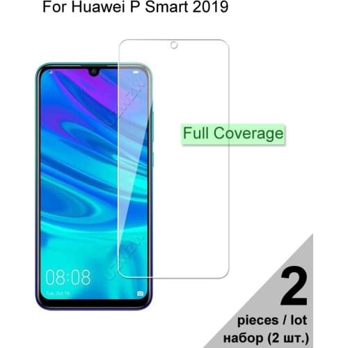 Tempered Glass For Huawei P Smart 2019 HD Explosion-proof Full Cover Screen Protector Protective Glass For Huawei P Smart 2019