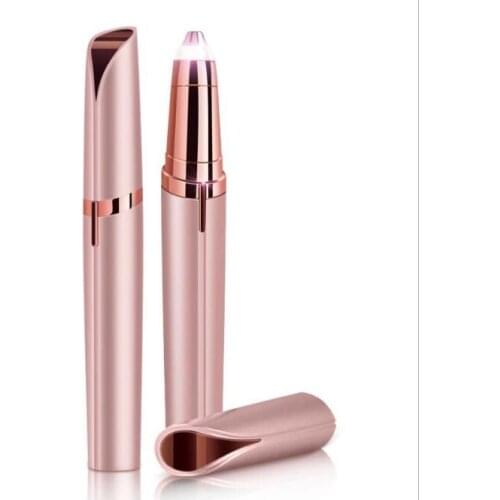 30Set/Lot Eyebrow Trimmer Razor Electric Battery Automatic Shaving Instrument Hair Removal Hairdressing Eyebrow Pencil HA2374