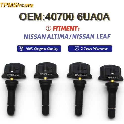 407006UA0A TPMS Sensor 433MHz Tire Pressure Monitoring SystemFor Nissan Altima Leaf 40700-6UA0A Tyre Air Pressure Monitor Sensor