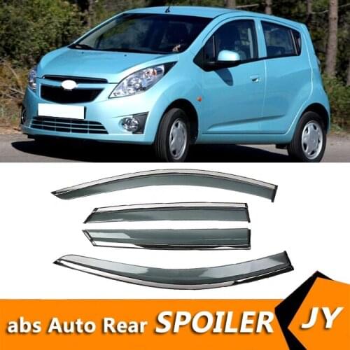 For chevrolet spark 2011 Window Visor Vent Shades Sun Rain Deflector Guard For chevrolet spark Auto Accessories 4PCS/SET