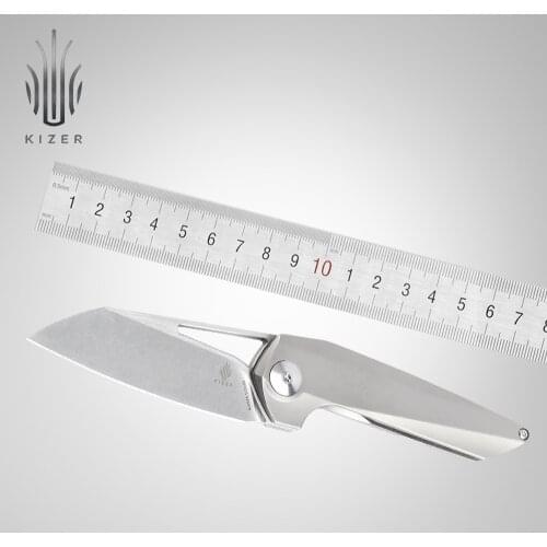 Kizer hunting knife KI4514 Theta new arrival survival knife best folding knives for men