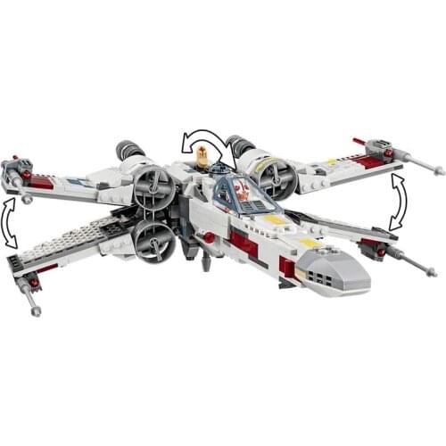 NEW IN STOCK 05004 05145 Poes X-wing Fighter Star Plan Building Blocks Bricks Toys For Children Christmas Gifts Kids