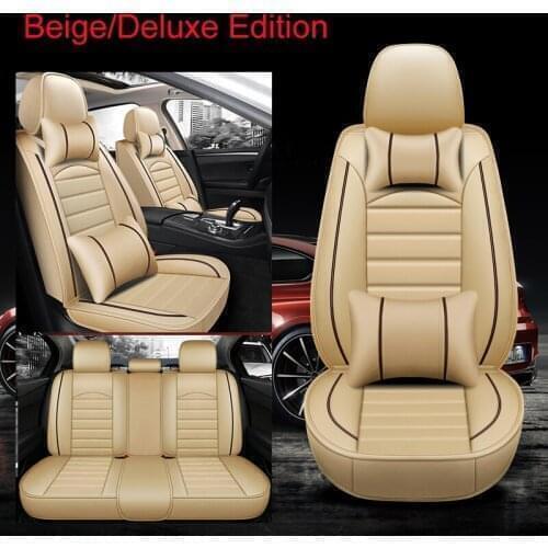 Leather Universal seat cove for Dodge caliber journey Journey aittitude caravan auto styling Interior Car Seat Cover