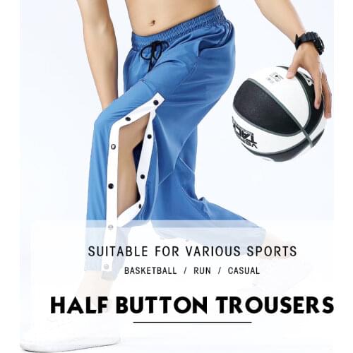 Mens Sport Pants Running Basketball Football Trousers Gym Fitness Jogging Sweatpants Outdoor Longpant Bottoms Street Dance Tees