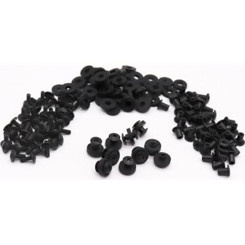 100pcs Tek lok screw set. With washer for DIY Kydex sheath leather case hand tool parts