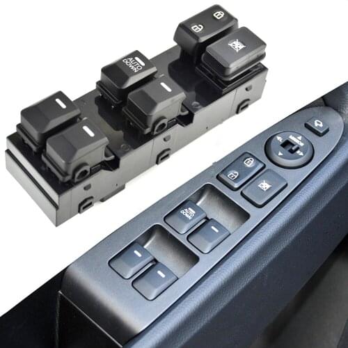 For KIA Sportage 2011 2012 2013 2014 2015 2016 Front left Power Master Window Button Switch 93570-1X000 93570-3W000WK
