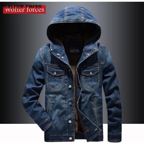 Wolfer forces Men's Bomber Hoodies